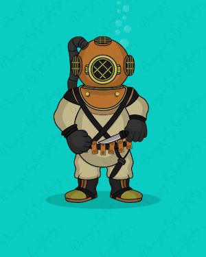 Eggy Deep Sea Diver