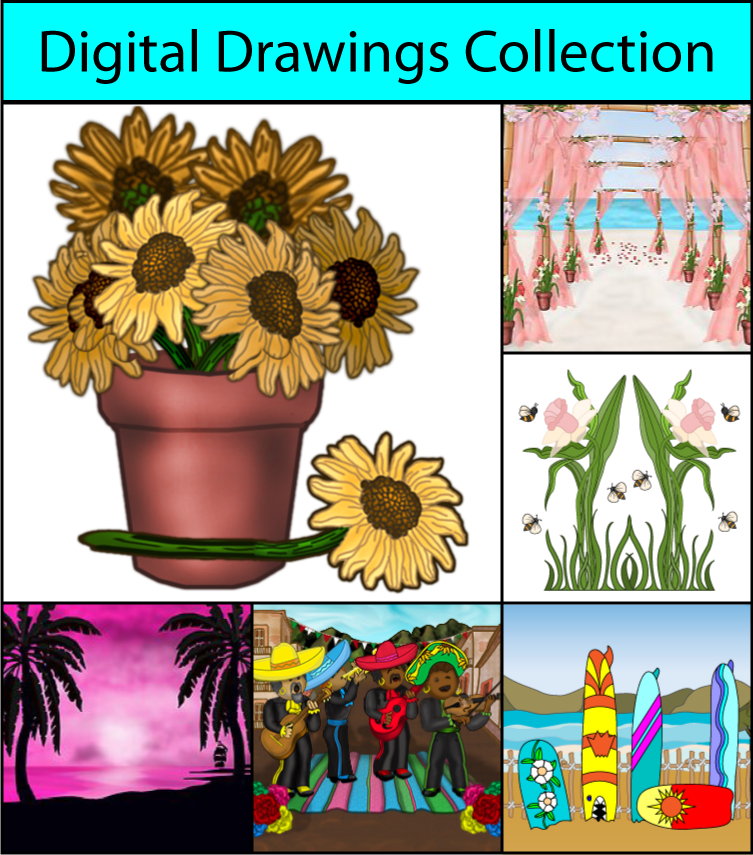 Digital drawings collection for Sale on TeePublic