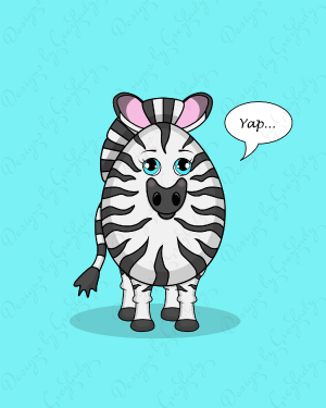 Eggy Zebra