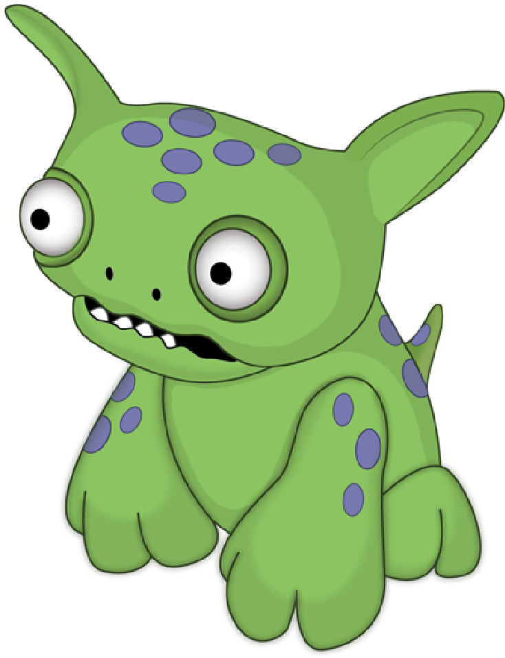 Spot quirky monster art by Scary Sweet